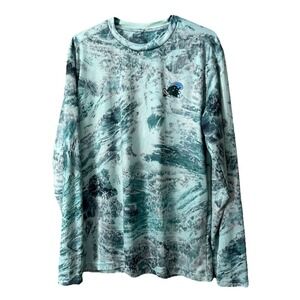 Colosseum‎ Tulane Green Wave Realtree Fishing Long Sleeve Pullover Shirt Mens L